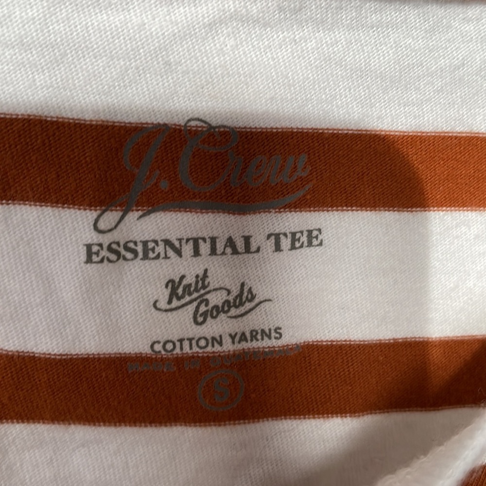 J. Crew long sleeved striped essential tee - Picture 5 of 6